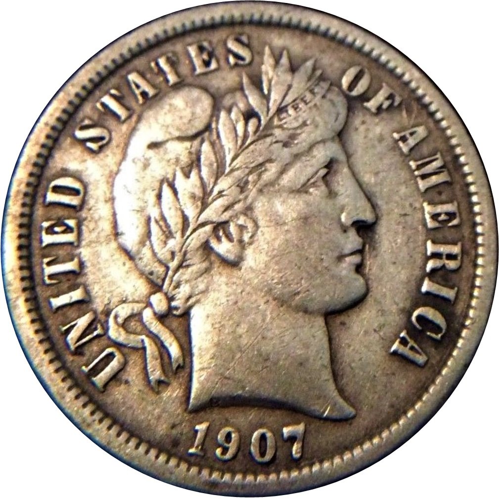 1907-Barber-Liberty-Head-Dime
